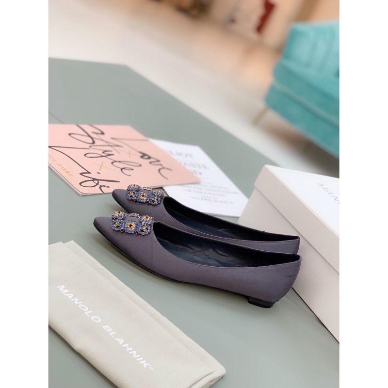 Manolo Blahnik flat shoes